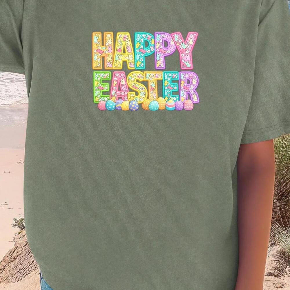 S Happy Easter Shirt Easter Day Shirt Rettro Easter Shirt